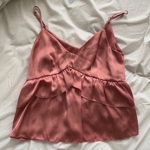 Anthropologie Silk Tank Top